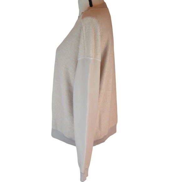 Electric & Rose Fleece Body Oversized Crew Neck Pullover, Size Small NEW - Picture 6 of 7